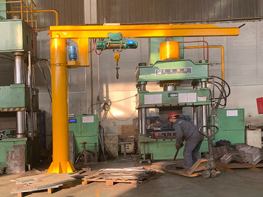 Installationsmetod för cantilever crane