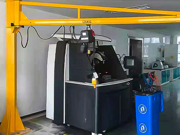 Kolumn typ elektrisk roterande jib kran