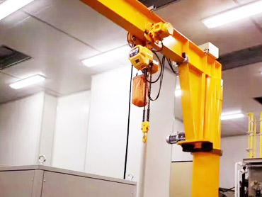 Manuell roterande armhiss kran med jib kran ritning