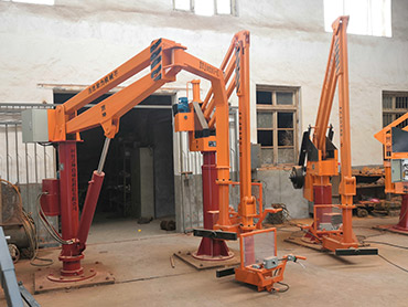 Hällande Arm Manipulator Casting Robot