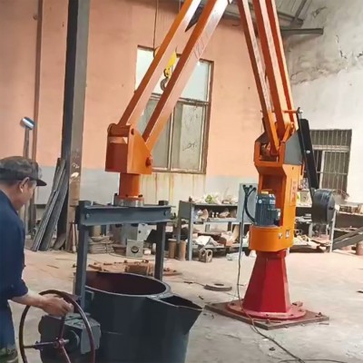 Hand-Wheel Casting Manipulator för Foundry Metal Pulling